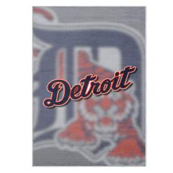 mlb detroit tigers area rug non slip baseball carpet home decor gift idea for fans dt104