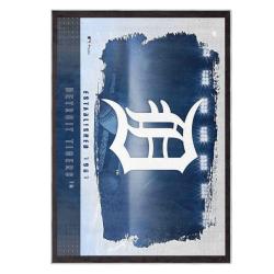 mlb detroit tigers area rug non slip baseball carpet home decor gift idea for fans dt108