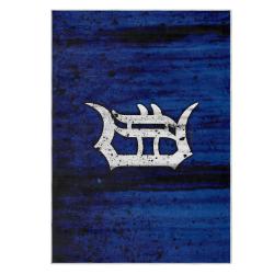 mlb detroit tigers area rug non slip baseball carpet home decor gift idea for fans dt113