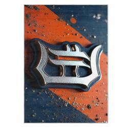 mlb detroit tigers area rug non slip baseball carpet home decor gift idea for fans dt139