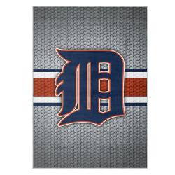 mlb detroit tigers area rug non slip baseball carpet home decor gift idea for fans dt142