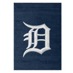 mlb detroit tigers area rug non slip baseball carpet home decor gift idea for fans dt145