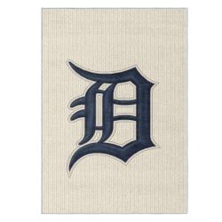 mlb detroit tigers area rug non slip baseball carpet home decor gift idea for fans dt149