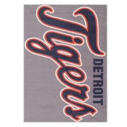 mlb detroit tigers area rug non slip baseball carpet home decor gift idea for fans dt155