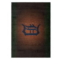 mlb detroit tigers area rug non slip baseball carpet home decor gift idea for fans dt157