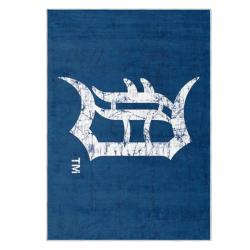mlb detroit tigers area rug non slip baseball carpet home decor gift idea for fans dt169