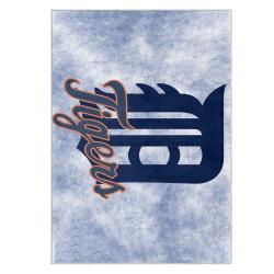 mlb detroit tigers area rug non slip baseball carpet home decor gift idea for fans dt171
