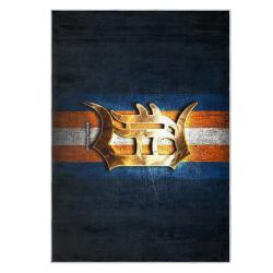 mlb detroit tigers area rug non slip baseball carpet home decor gift idea for fans dt186