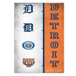 mlb detroit tigers area rug non slip baseball carpet home decor gift idea for fans dt198