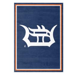 mlb detroit tigers area rug non slip baseball carpet home decor gift idea for fans dt201