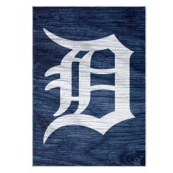 mlb detroit tigers area rug non slip baseball carpet home decor gift idea for fans dt209