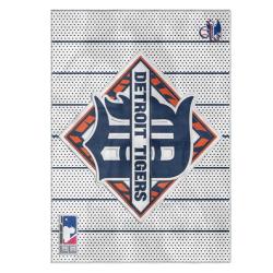 mlb detroit tigers area rug non slip baseball carpet home decor gift idea for fans dt210