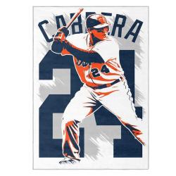 mlb detroit tigers area rug non slip baseball carpet home decor gift idea for fans dt212
