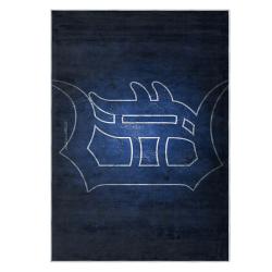 mlb detroit tigers area rug non slip baseball carpet home decor gift idea for fans dt222