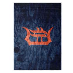 mlb detroit tigers area rug non slip baseball carpet home decor gift idea for fans dt231