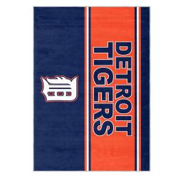 mlb detroit tigers area rug non slip baseball carpet home decor gift idea for fans dt253