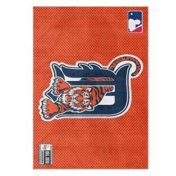 mlb detroit tigers area rug non slip baseball carpet home decor gift idea for fans dt271