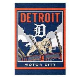 mlb detroit tigers area rug non slip baseball carpet home decor gift idea for fans dt272