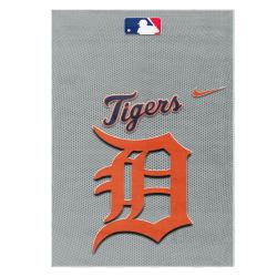 mlb detroit tigers area rug non slip baseball carpet home decor gift idea for fans dt282