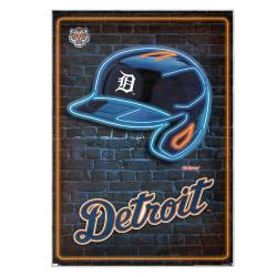 mlb detroit tigers area rug non slip baseball carpet home decor gift idea for fans dt72