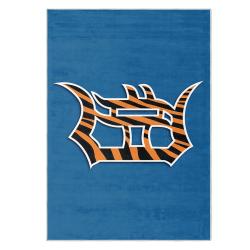 mlb detroit tigers area rug non slip baseball carpet home decor gift idea for fans dt92