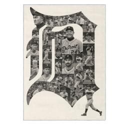 mlb detroit tigers area rug non slip baseball carpet home decor gift idea for fans dt93