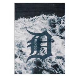 mlb detroit tigers area rug non slip baseball carpet home decor gift idea for fans dt99