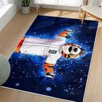 mlb detroit tigers area rug non slip baseball carpet home decor gift idea for fans living room dt123