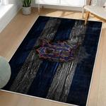 mlb detroit tigers area rug non slip baseball carpet home decor gift idea for fans living room dt127