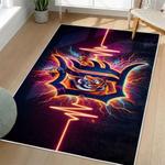 mlb detroit tigers area rug non slip baseball carpet home decor gift idea for fans living room dt156