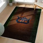 mlb detroit tigers area rug non slip baseball carpet home decor gift idea for fans living room dt157