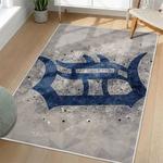 mlb detroit tigers area rug non slip baseball carpet home decor gift idea for fans living room dt173