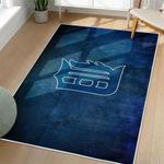mlb detroit tigers area rug non slip baseball carpet home decor gift idea for fans living room dt175