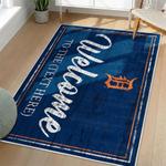 mlb detroit tigers area rug non slip baseball carpet home decor gift idea for fans living room dt199