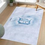 mlb detroit tigers area rug non slip baseball carpet home decor gift idea for fans living room dt216