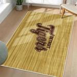 mlb detroit tigers area rug non slip baseball carpet home decor gift idea for fans living room dt226