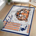 mlb detroit tigers area rug non slip baseball carpet home decor gift idea for fans living room dt227