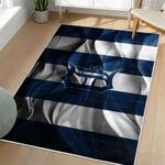 mlb detroit tigers area rug non slip baseball carpet home decor gift idea for fans living room dt235