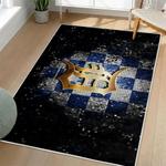mlb detroit tigers area rug non slip baseball carpet home decor gift idea for fans living room dt248