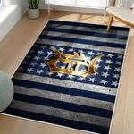 mlb detroit tigers area rug non slip baseball carpet home decor gift idea for fans living room dt251