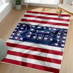 mlb detroit tigers area rug non slip baseball carpet home decor gift idea for fans living room dt257