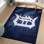 mlb detroit tigers area rug non slip baseball carpet home decor gift idea for fans living room dt270