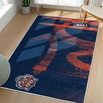 mlb detroit tigers area rug non slip baseball carpet home decor gift idea for fans living room dt91