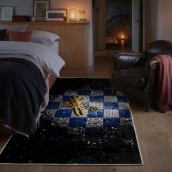 mlb los angeles dodgers area rug non slip baseball carpet home decor gift idea for fans bedroom lad106