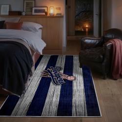 mlb los angeles dodgers area rug non slip baseball carpet home decor gift idea for fans bedroom lad132