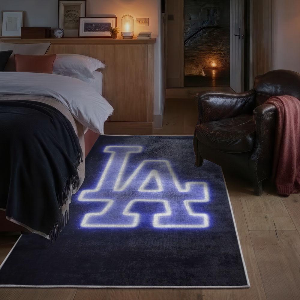 MLB Los Angeles Dodgers Area Rug Non-Slip Baseball Carpet Home Decor Gift Idea For Fans LAD169 1 mlb los angeles dodgers area rug non slip baseball carpet home decor gift idea for fans bedroom lad169