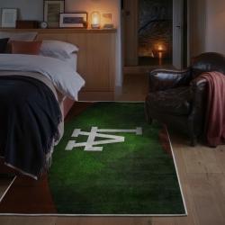 mlb los angeles dodgers area rug non slip baseball carpet home decor gift idea for fans bedroom lad79