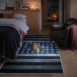 mlb los angeles dodgers area rug non slip baseball carpet home decor gift idea for fans bedroom lad81