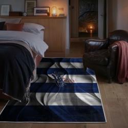 mlb los angeles dodgers area rug non slip baseball carpet home decor gift idea for fans bedroom lad98