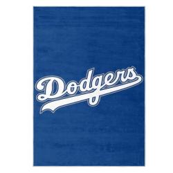 mlb los angeles dodgers area rug non slip baseball carpet home decor gift idea for fans lad105